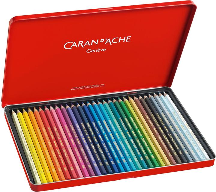 Actual product image Caran d'Ache Supracolor Aquarelle Metallschachtel (Multicoloured, 30 x)