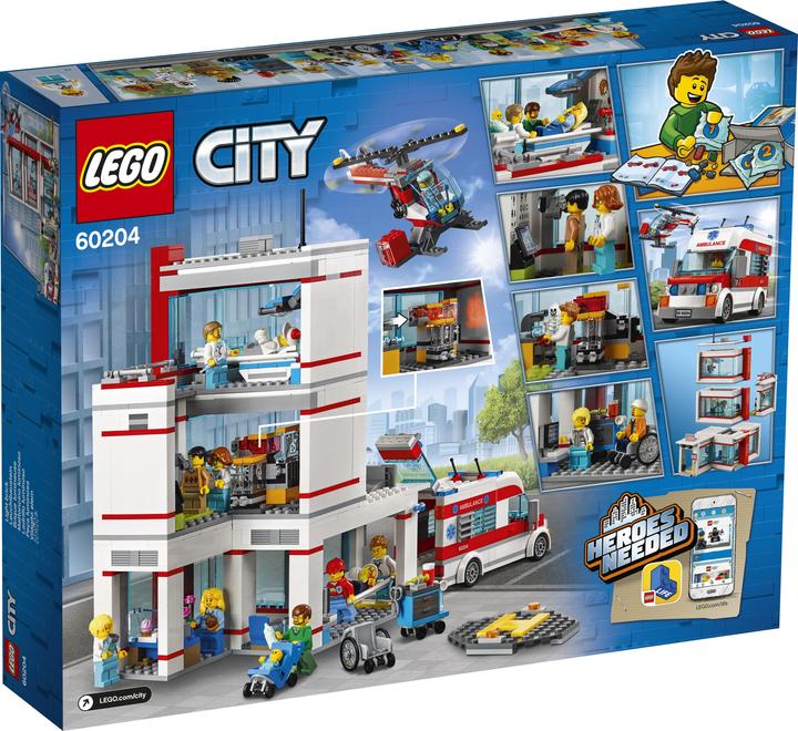 Actual product image LEGO Hospital (60204, LEGO City)
