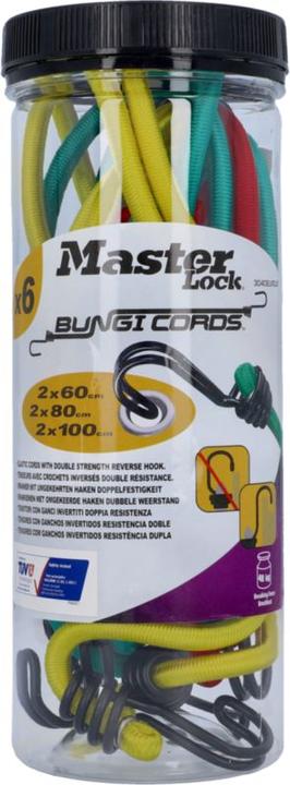 Immagine prodotto Master Lock Set di corde di tensione in gomma