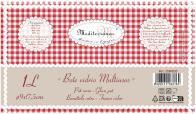 Mediterraneo Mehrzweckglas 1000ccm 1/4 Gallone (1 l)
