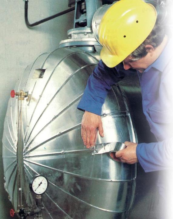 Actual product image tesa Aluminium tape, self-adhesive, for repairs to metallic surfaces (50 mm)