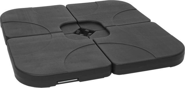 Produktbild Swisshandel24 Sonnenschirmständer, Ampelschirmständer Marktschirmständer für Bodenkreuz, befüllbar 100kg