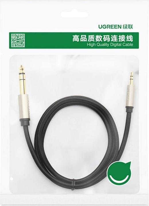 Produktbild Ugreen 3.5mm Klinke – 6.3mm Klinke (5 m, 3.5mm Klinke (AUX), 6.3mm Klinke (Jack))