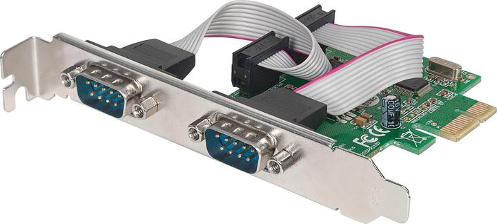 Manhattan Carte PCI-Express, 2x ports DB9