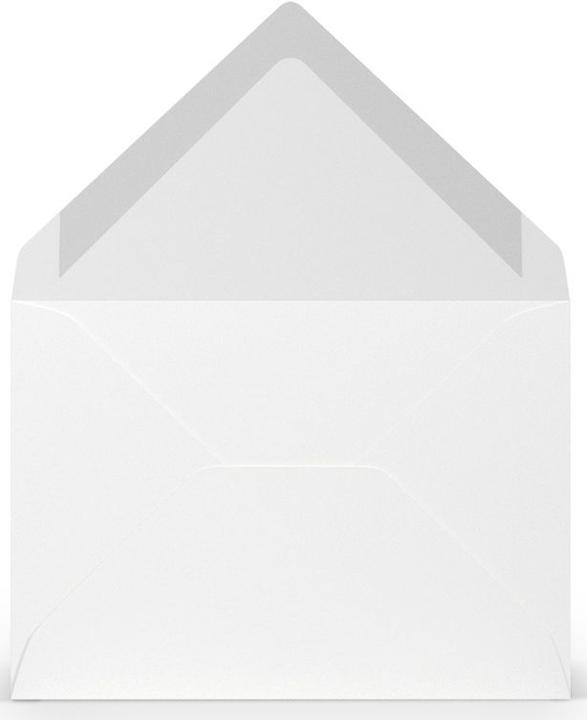 Actual product image Magni 220707509 - Coloretti envelopes, 80 g/m², DIN C7, white, 5 pieces (C7, 5 x)