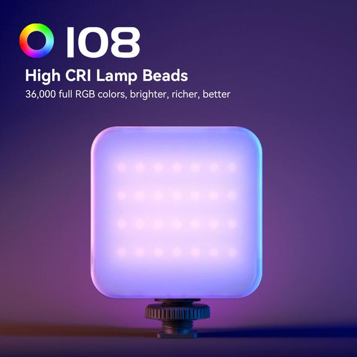 Immagine prodotto SmallRig 4276 Vibe P108 mini luce LED a colori (edizione limitata âPhonographâ)