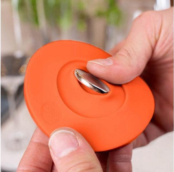 Actual product image Silwy Magnet-Kondom für Stielgläser Orange (1 pcs.)