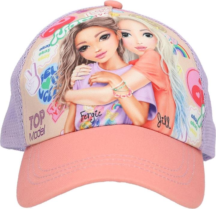 Produktbild Top Model Topmodel - Printed Cap GIRL POWER - Coral (413511)