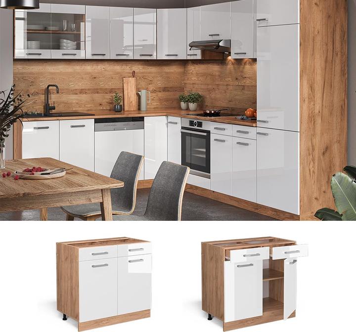 Actual product image Vicco Küchenunterschrank R-Line (80 x 46 x 81.5 cm)