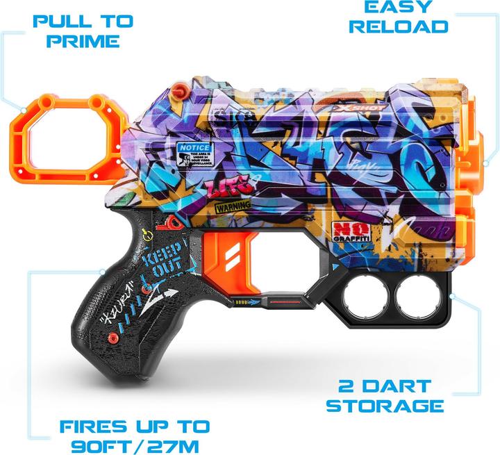 Image du produit Xshot Pistolet Skin Menace 8 Flechettes