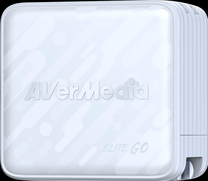 AVerMedia Dock di ricarica, EliteGO (GC313Pro) Bianco, 100W GaN, HDMI (Mac)