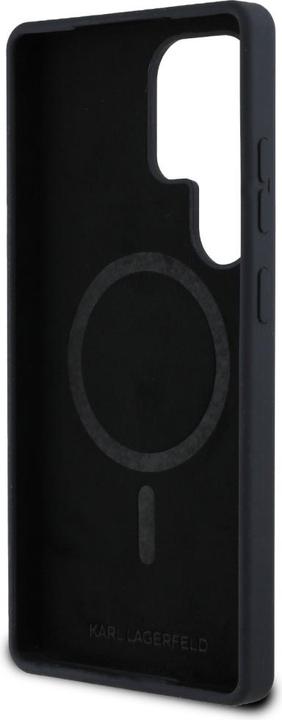 Immagine prodotto Karl Lagerfeld Silicone Graffiti Ikonik Printed Logo MagSafe Case for Samsung Galaxy S25 Ultra - Bla (Samsung Galaxy S25 Ultra)