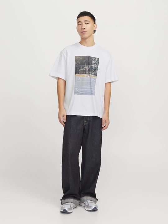 Image du produit Jack & Jones Gedruckt Rundhalsausschnitt T-shirt T-shirt (XXL)
