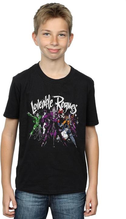 Immagine prodotto Batman Loveable Rogues Maglietta Ragazzi (140, 146)