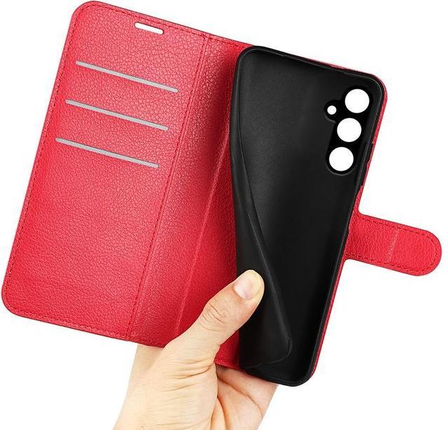 Immagine prodotto MU Classic Serie di copertine per libri in pelle Litchi (Samsung Galaxy A15 5G)