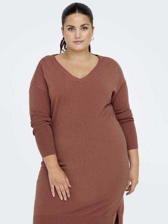 Actual product image Only Curvy V-neck Knit Dress (S)