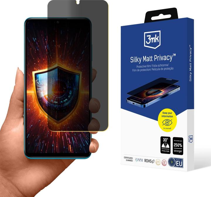 Produktbild 3MK Folia ochronna prywatyzujÄ ca matowa Silky Matt Privacy na Huawei P30 Lite (Huawei P30 Lite)