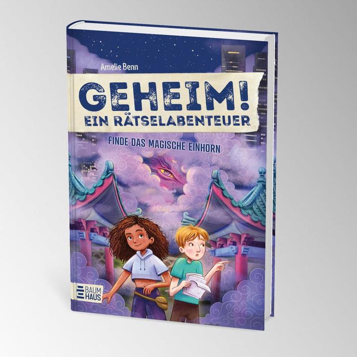 Produktbild Geheim! Ein Rätselabenteuer - Finde das magische Einhorn - Band 8 (Deutsch, Amelie Benn, 2025)