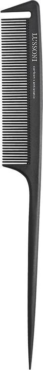 Tools for Beauty T4B LUSSONI Lift Tail Antistatic and Break-Resistant Carbon Comb with Fine Teeth 216