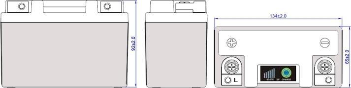 Actual product image Intact Bike Power Lithium (13 V, 3 Ah, 180 A)