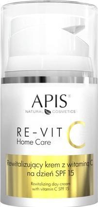 Apis Natural Cosmetics Apis Re-Vit C Home Care Spf15 Revitalizing Cream With Vitamin C For The Day 50Ml (Sonnencreme Gesicht, SPF 15, 50 ml)