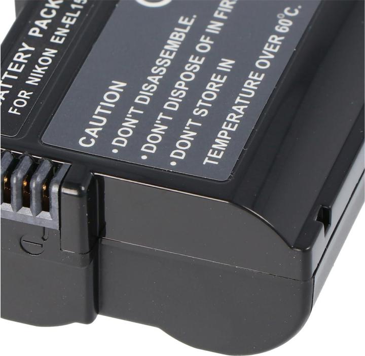 Immagine prodotto AccuCell Batteria Nikon EN-EL15, CoolPix D800, D800E, D7000, V1, D7200 (Accumulatore di carica elettrica)