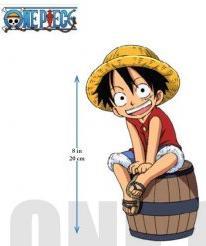 Produktbild Teknofun ONE PIECE - Luffy sur Tonneau - Figurine Lumineuse - 20 cm