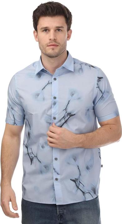 Actual product image Ted Baker Mens Lousho Large Floral Shirt (L)