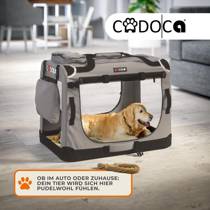 Actual product image Cadoca Transport box S, M, L, XL, XXL (Dog, Breathable)