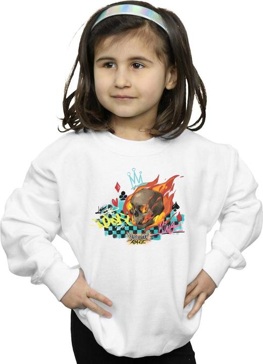 Immagine prodotto Disney Wreck It Ralph Race Skull Felpa Ragazze (152, 158)