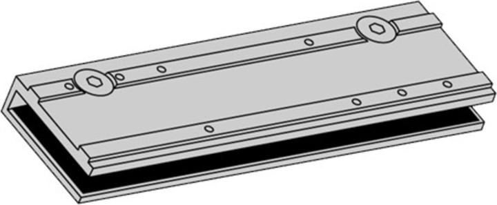 Produktbild Geze Glasklemmschuh zu Türschliesser TS 3000 und TS 2000 NV (Zimmertür, Eingangstür, Holztür, Balkontür, Indoor)