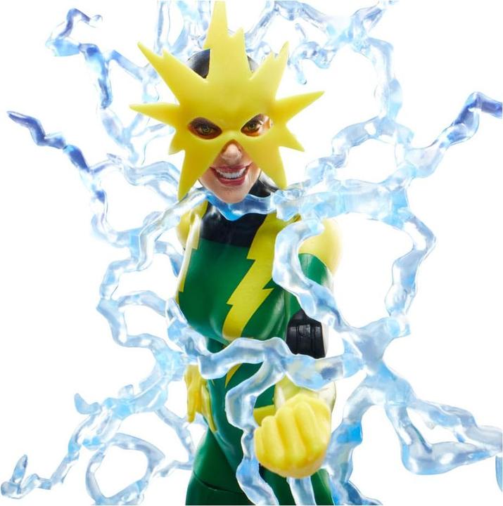Produktbild Hasbro Spider-Man Marvel Legends Retro Actionfigur Electro (Francine Frye) 15 cm