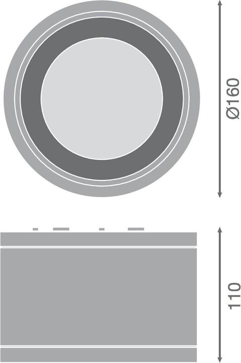 Image du produit Ledvance DL SURFACE DN160P 30 (3150 lm)