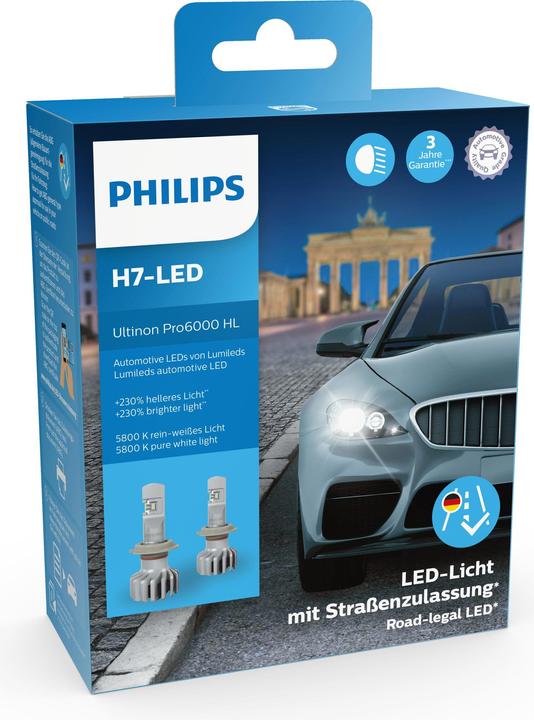 Image du produit Philips Ultinon Pro6000 (H7)