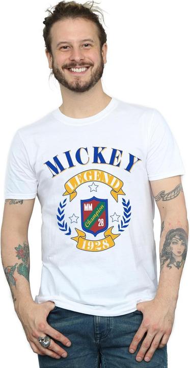 Actual product image Disney Mens Mickey Mouse Legend T-Shirt (S)
