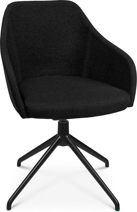 Immagine prodotto Topstar Sedia per visitatori Stiness Life 2.1 SLE2112-KC0 in tessuto nero