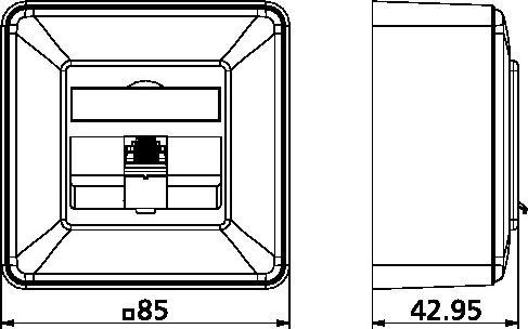 Actual product image Metz Connect IT CONNECT E-DAT module 8(8) AP