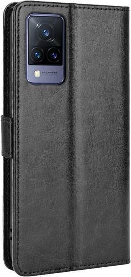 Actual product image MU Classic Crazy Horse III Leather Bookcover Series (vivo V21 5G)