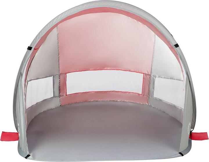 Productafbeelding Nils Opvouwbare strandtent NC3142 rood-grijs (Strandtent, 1 kg)