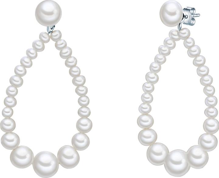 Produktbild Valero Pearls Damen Sterling Silber Süsswasser-Zuchtperlen silber - 24433 (925er Silber)