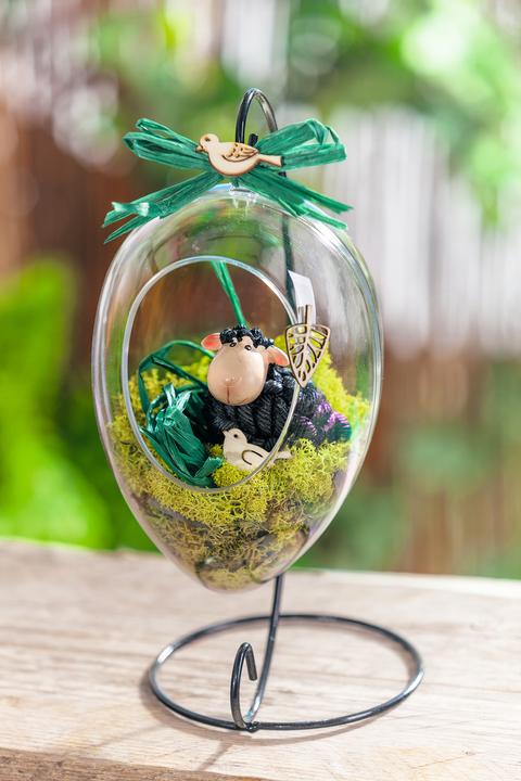 Actual product image VBS Decorative ball stand, metal, 2 pieces