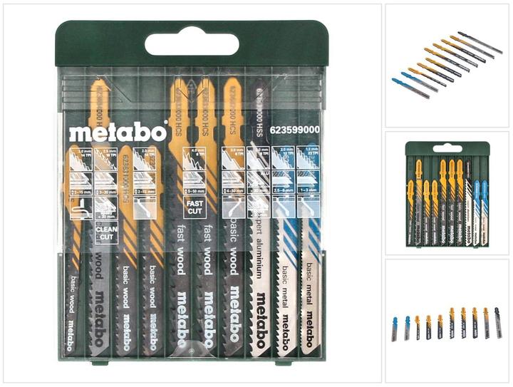 Produktbild Metabo Stichsageblattsortiment Promotion 10-Teilig
