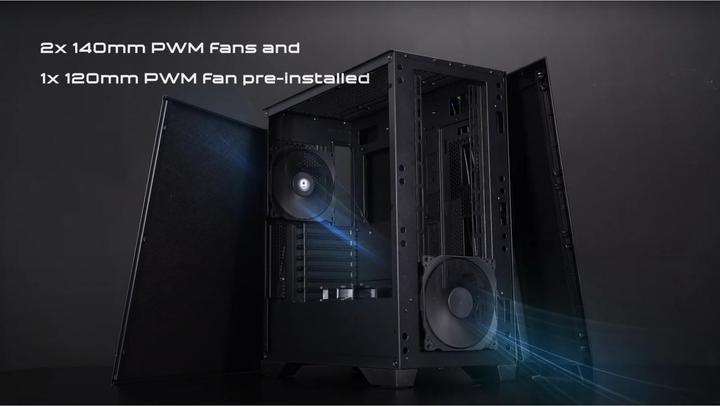 Image du produit Chieftec APEX Q GA-01B-Q-OP ATX (mATX, ATX, Mini-ITX, E-ATX)