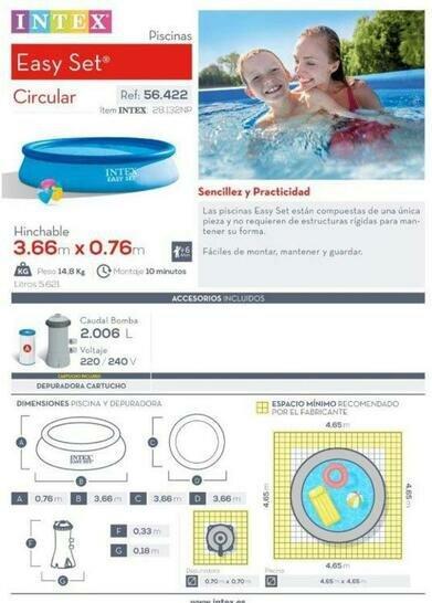 Produktbild Intex Easy Set-Pool (Ø 366 x 76 cm)