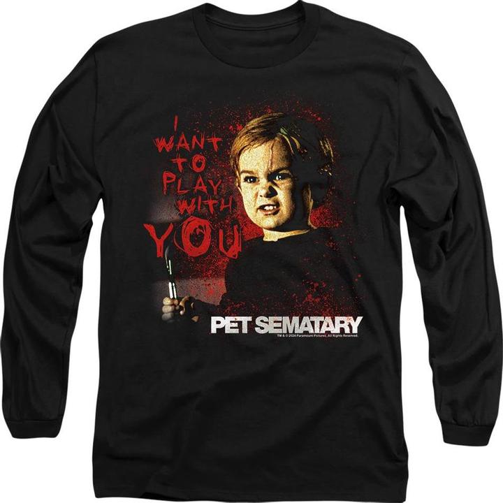 Pet Sematary I Want To Play TShirt (S)
