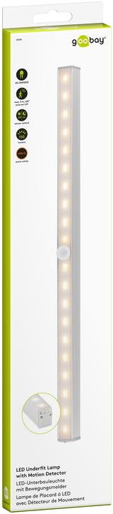 Produktbild Goobay LED-Unterbauleuchte mit Bewegungsmelder (150 lm)