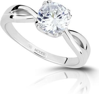 Immagine prodotto Modesi Anello di fidanzamento in argento JA17256CZ - Circuito: 55 mm (55)