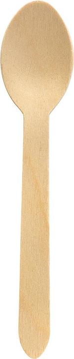Image du produit Duni 187669, Cuillère à soupe jetable, bois, bois, FSC, 16 cm, 2 g (100 x)