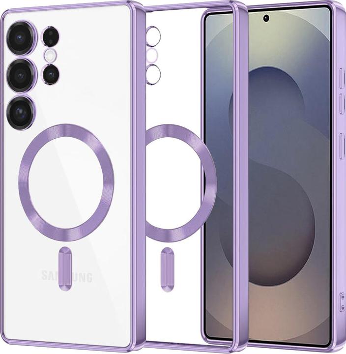 Immagine prodotto Techsuit - Luxury Crystal MagSafe - Samsung Galaxy S25 Ultra - Light Purple (Samsung Galaxy S25 Ultra)