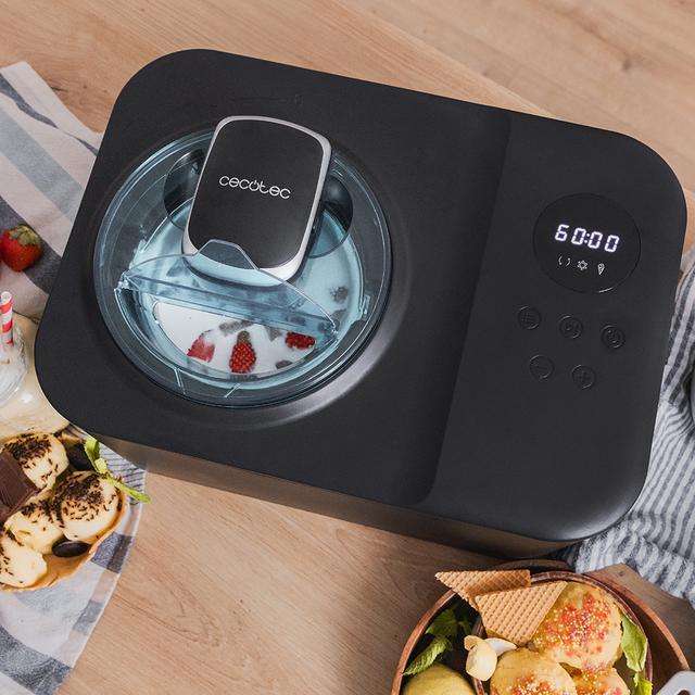 Actual product image Cecotec Touch Gelacy 1200 ice cream maker with